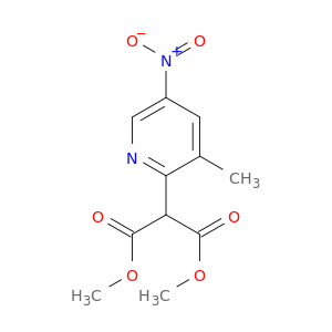 Dimethyl 2-(3-methyl-5-nitropyridin-2-yl)malonate
