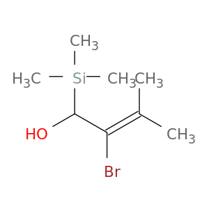 2-Buten-1-ol, 2-bromo-3-methyl-1-(trimethylsilyl)-