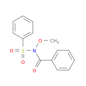 Benzamide, N-methoxy-N-(phenylsulfonyl)-