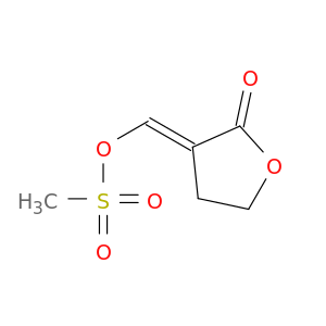 2(3H)-Furanone, dihydro-3-[[(methylsulfonyl)oxy]methylene]-, (E)-