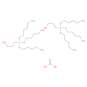 1-Propanol, 3-[tris(pentyloxy)silyl]-, carbonate (2:1)