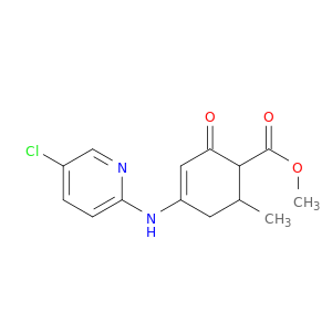 3-Cyclohexene-1-carboxylicacid, 4-[(5-chloro-2-pyridinyl)amino]-6-methyl-2-oxo-, methyl ester