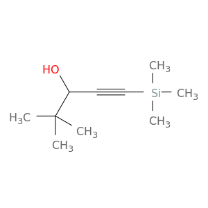 1-Pentyn-3-ol, 4,4-dimethyl-1-(trimethylsilyl)-