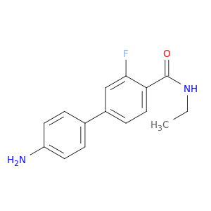 4-(4-Aminophenyl)-N-ethyl-2-fluorobenzamide
