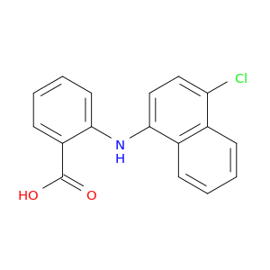 N-(4-CHLORO-NAPHTHALEN-1-YL)ANTHRANILIC ACID