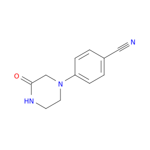 4-(3-Oxopiperazin-1-yl)benzonitrile