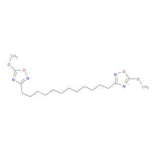 1,2,4-Oxadiazole, 3,3'-(1,12-dodecanediyl)bis[5-methoxy-