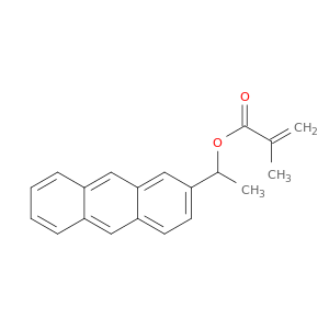 2-Propenoic acid, 2-methyl-, 1-(2-anthracenyl)ethyl ester