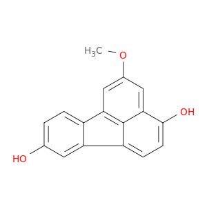 3,9-Fluoranthenediol, 5-methoxy-