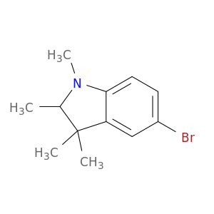 1H-Indole, 5-bromo-2,3-dihydro-1,2,3,3-tetramethyl-