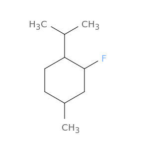 Cyclohexane, 2-fluoro-4-methyl-1-(1-methylethyl)-