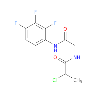 2-Chloro-N-{[(2,3,4-Trifluorophenyl)Carbamoyl]Methyl}Propanamide
