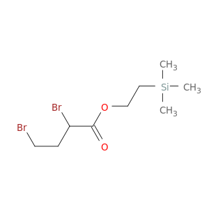 Butanoic acid, 2,4-dibromo-, 2-(trimethylsilyl)ethyl ester