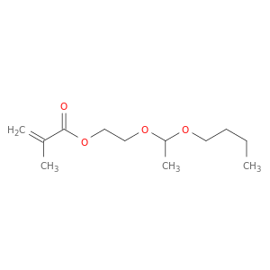 2-Propenoic acid, 2-methyl-, 2-(1-butoxyethoxy)ethyl ester