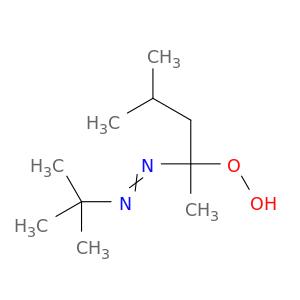 Hydroperoxide, 1-[(1,1-dimethylethyl)azo]-1,3-dimethylbutyl