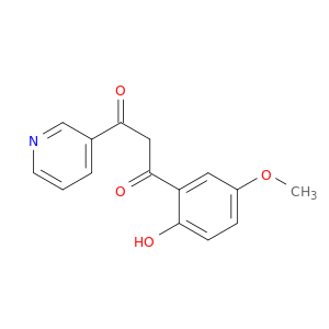 1-(2-hydroxy-5-methoxyphenyl)-3-(pyridin-3-yl)propane-1,3-dione