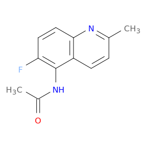 Acetamide, N-(6-fluoro-2-methyl-5-quinolinyl)-