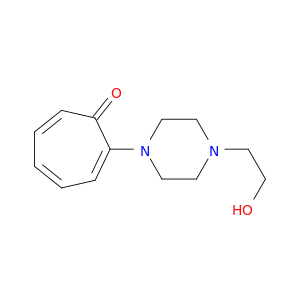 2,4,6-Cycloheptatrien-1-one, 2-[4-(2-hydroxyethyl)-1-piperazinyl]-