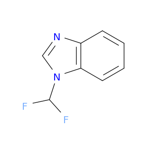 1H-Benzimidazole, 1-(difluoromethyl)-