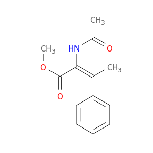2-Butenoic acid, 2-(acetylamino)-3-phenyl-, methyl ester, (Z)-