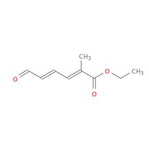 2,4-Hexadienoic acid, 2-methyl-6-oxo-, ethyl ester, (2E,4E)-