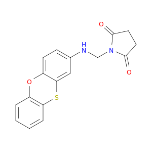 2,5-Pyrrolidinedione, 1-[(2-phenoxathiinylamino)methyl]-