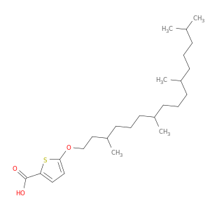 2-Thiophenecarboxylic acid, 5-[(3,7,11,15-tetramethylhexadecyl)oxy]-