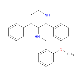 3-Piperidinamine, N-[(2-methoxyphenyl)methyl]-2,4-diphenyl-