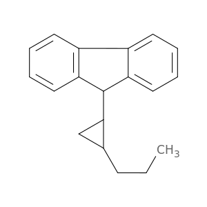 9H-Fluorene, 9-(2-propylcyclopropyl)-