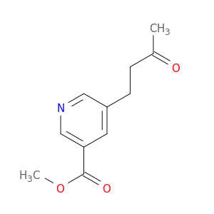 3-Pyridinecarboxylic acid, 5-(3-oxobutyl)-, methyl ester