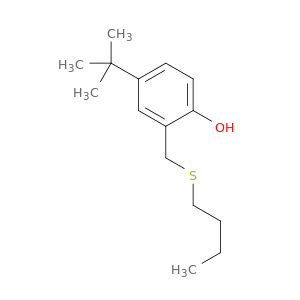 Phenol, 2-[(butylthio)methyl]-4-(1,1-dimethylethyl)-