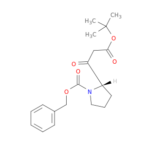 (S)-Benzyl 2-(3-(tert-butoxy)-3-oxopropanoyl)pyrrolidine-1-carboxylate