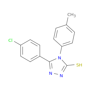 5-(4-Chlorophenyl)-4-(p-tolyl)-4H-1,2,4-triazole-3-thiol