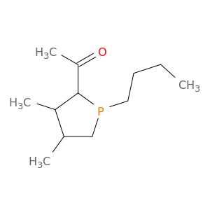 Ethanone, 1-(1-butyl-3,4-dimethyl-1H-phosphol-2-yl)-