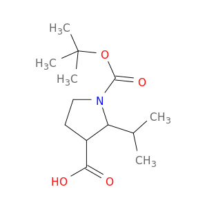 1-[(tert-Butoxy)carbonyl]-2-(propan-2-yl)pyrrolidine-3-carboxylic Acid