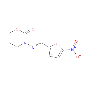 3-{[(5-nitrofuran-2-yl)methylidene]amino}-1,3-oxazinan-2-one