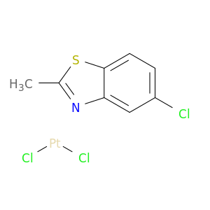 5-chloro-2-methyl-benzothiazole; dichloroplatinum