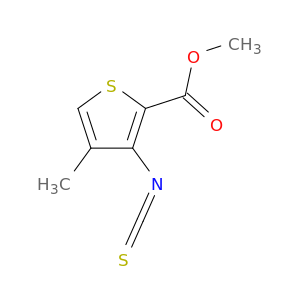 3-异硫氰基-4-甲基噻吩-2-羧酸甲酯