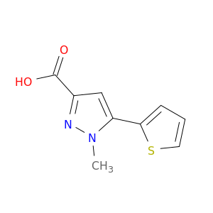 1-甲基-5-(噻吩-2-基)-1H-吡唑-3-羧酸