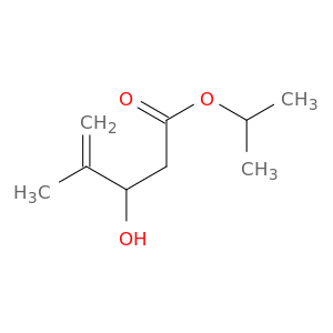 4-Pentenoic acid, 3-hydroxy-4-methyl-, 1-methylethyl ester