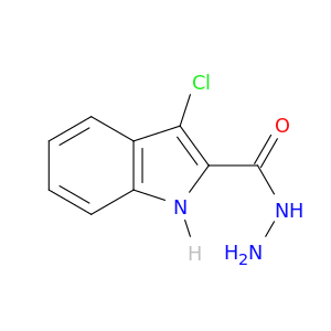1H-Indole-2-carboxylicacid, 3-chloro-, hydrazide