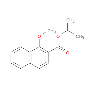 2-Naphthalenecarboxylic acid, 1-methoxy-, 1-methylethyl ester