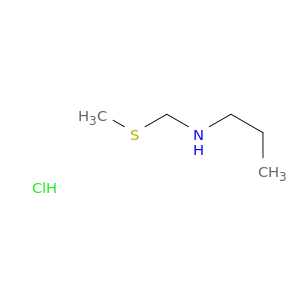 1-Propanamine, N-[(methylthio)methyl]-, hydrochloride