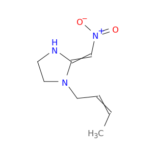 Imidazolidine, 1-(2-butenyl)-2-(nitromethylene)-