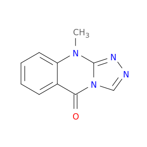 1,2,4-Triazolo[3,4-b]quinazolin-5(10H)-one, 10-methyl-