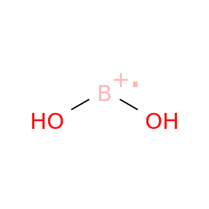Boron(1+), dihydroxy-
