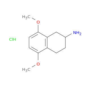 2-Naphthalenamine, 1,2,3,4-tetrahydro-5,8-dimethoxy-, hydrochloride