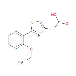 2-[2-(2-Ethoxyphenyl)-1,3-thiazol-4-yl]acetic Acid