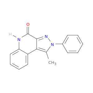 4H-Pyrazolo[3,4-c]quinolin-4-one, 2,5-dihydro-1-methyl-2-phenyl-