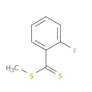 Benzenecarbodithioic acid, 2-fluoro-, methyl ester